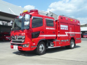 水槽付消防ポンプ自動車